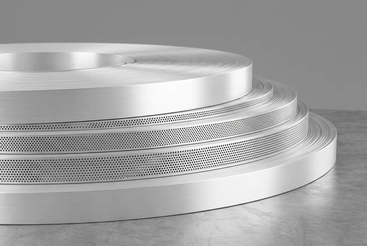 Perforated coil