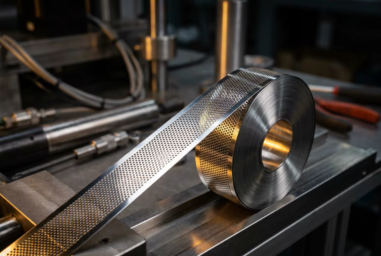 Perforated Stainless Coil