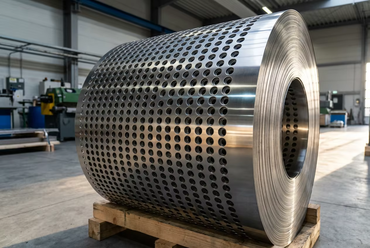 Perforated Stainless Coil