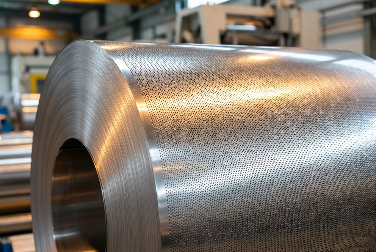 Perforated Stainless Coil