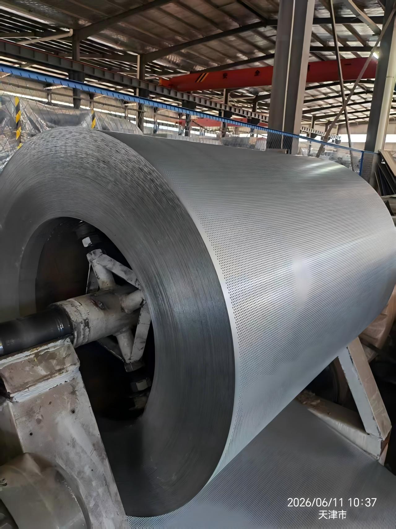 Zn-Al-Mg Perforated Coil