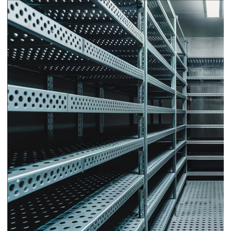 Perforated partition plate
