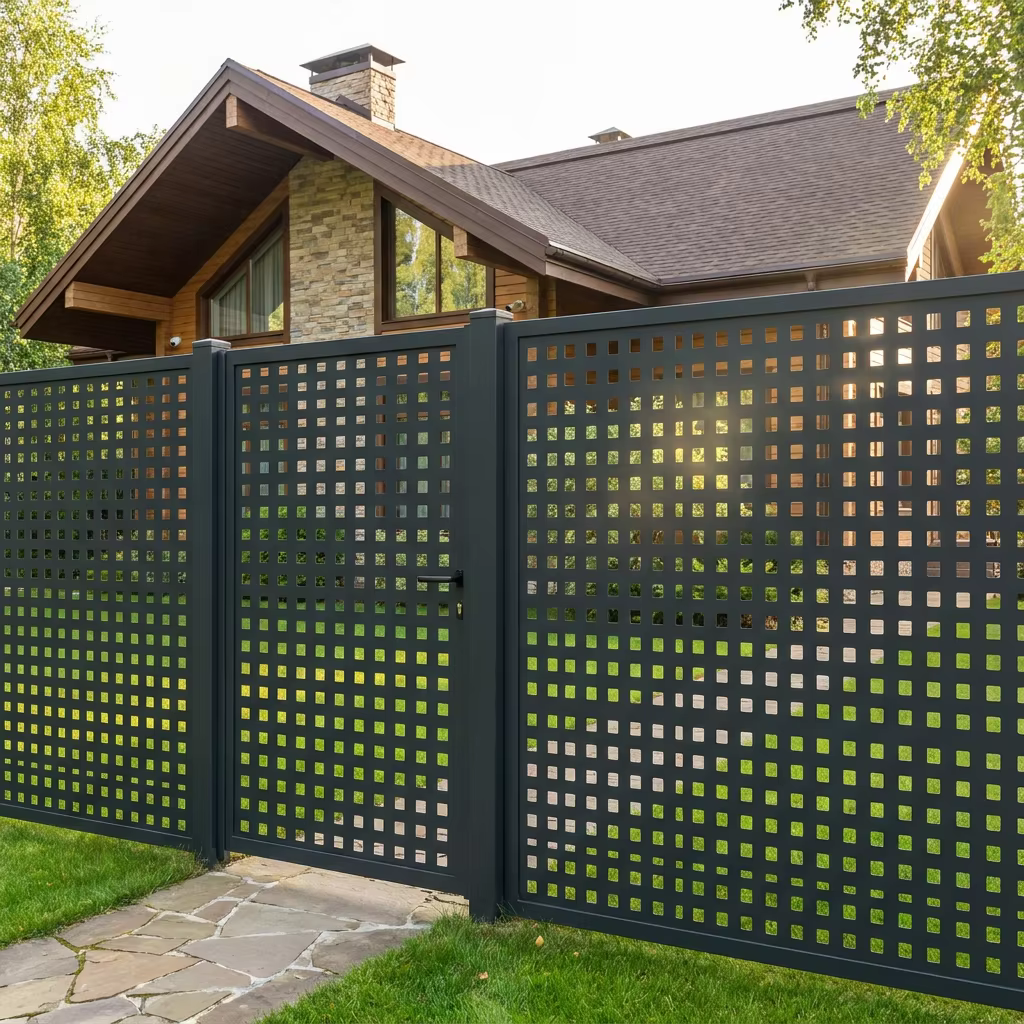 Perforated Metal Safety Fencing