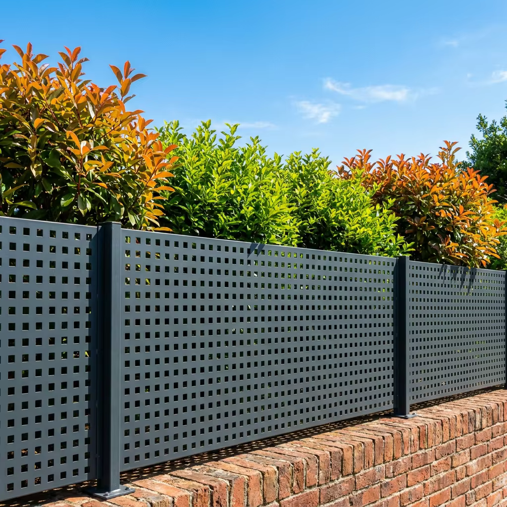Perforated Metal Safety Fencing