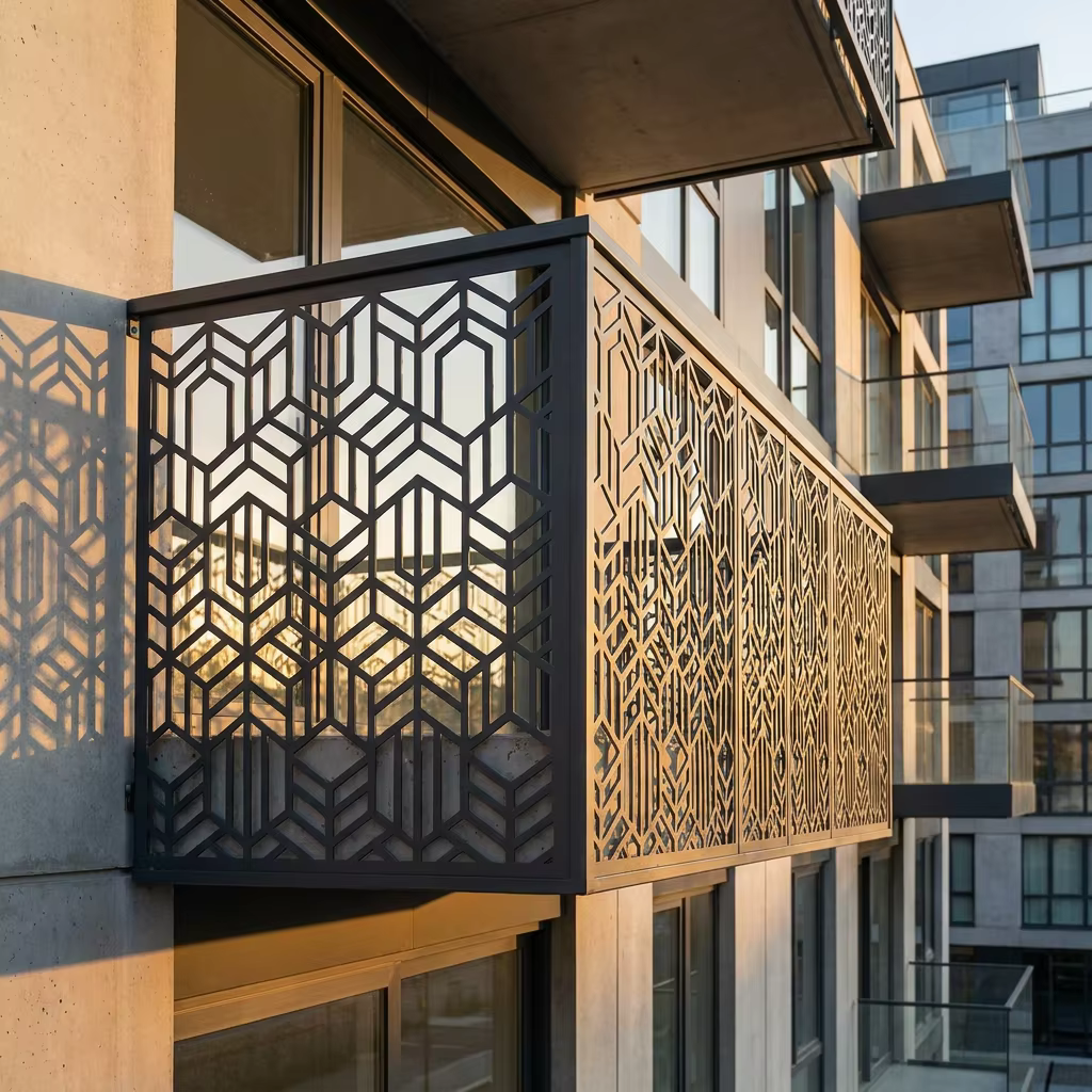 Perforated Metal Safety Fencing
