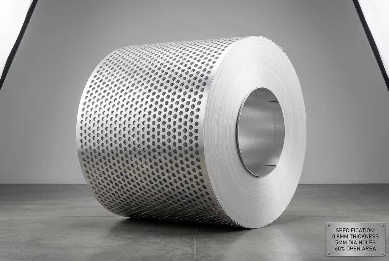 Perforated Steel Coils