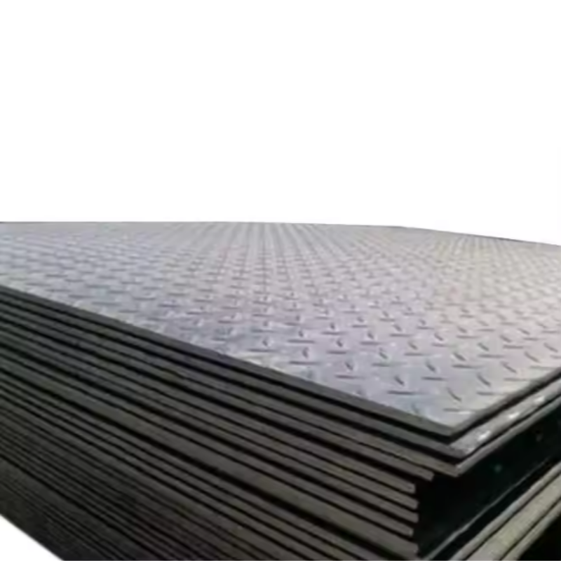 Patterned steel plate