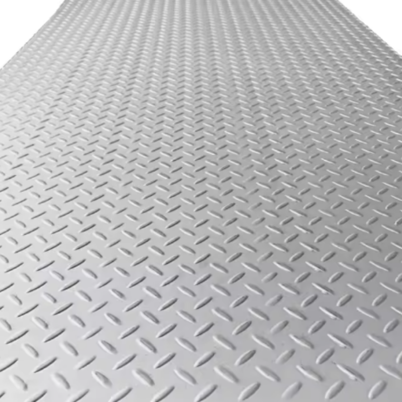Patterned steel plate