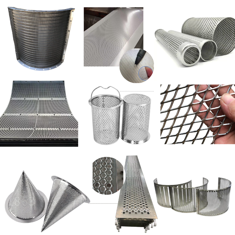 Perforated metal products