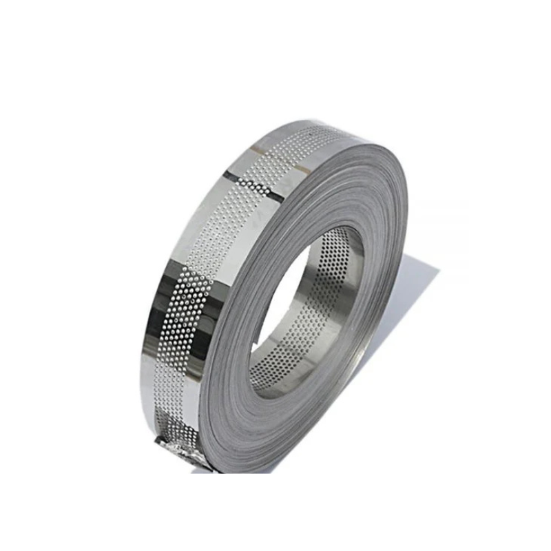 Perforated metal strip