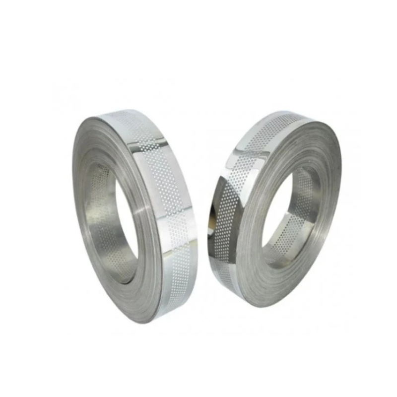 Perforated metal strip